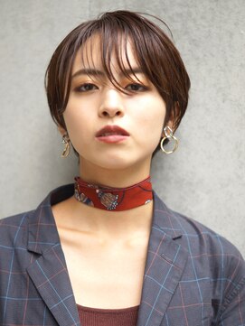 アトリエ フェム(atelier.fem) atelier.fem　シースルーバング×ハンサムショート