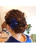 成人式ヘアセット