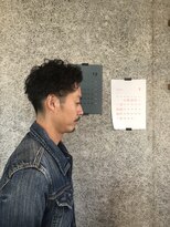 ホンダベース ツーブロパーマ