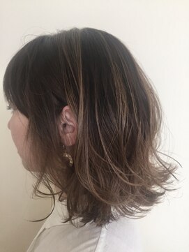 クール ヘアリズム 上田店(COOL Hair rhythm) デザインカラー　バレイヤージュ風