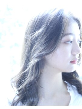 ヘア アンドメイク キヨシ(Hair and Make kiyoshi) kiyoshi/ガーリー ＊韓国レイヤースタイル　オリーブカラー＊