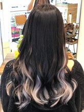 サンノゼ(SAN JOSE) バングハイライト＋インナーカラー＋イルミナカラー
