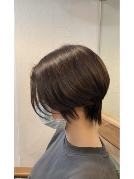 クラン(CLAN) 大人くびれショート　グレージュ