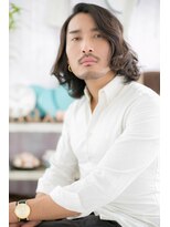 ヘアアンドビューティー ミック(Hair & Beauty miq)&nbsp;隠し刈り上げが◎ランダムパーマニュアンスカラーミディa