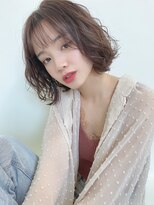 ルービック 難波(Rubik's)&nbsp;甘辛ミックスふんわりボブ/ナチュラルツヤカラー