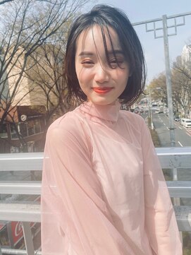 エース (ACE) ACE ダークグレージュ×シースルーバング