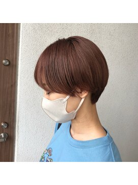 ステイシー(STACY) STACY ボブ　オレンジブラウン　(那覇 小禄 奥武山公園)