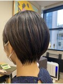 ショート/丸みショートボブ/やわらかショート/20代/30代/40代