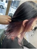 アースカラー/インナーピンク/似合わせカット[稲毛/稲毛駅] 