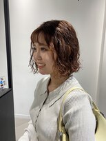 イワイナゴヤ(i i -IWAI NAGOYA-)&nbsp;お洒落ニュアンスパーマ【ボブ】
