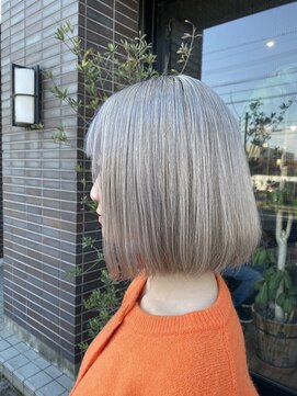 ロイズ ヘアデザイン アンド スパ(LOES) ペールシルバー