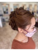 【with annex店 稲田】ヘアセット