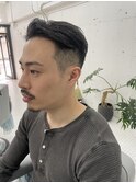 スキンフェードツイストスパイラルツーブロックマッシュ13