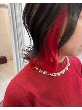 トモズヘアデザイン(Tomo's Hair Design) インナーレッド