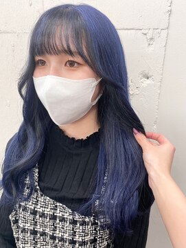 ベレーザ 渋谷(BELEZA) 2768ブルーサファイアインナーカラーヘルシースタイルバイカラー