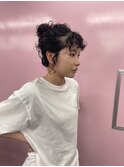 スパイラルパーマアレンジ