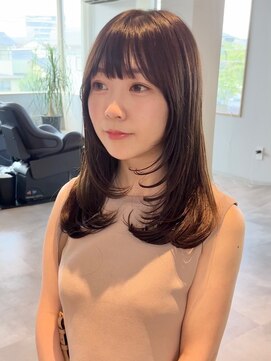 ケリーアン 太田(kelly.un) 大人かわいいレイヤーミディ / シアーグレージュ / 群馬太田