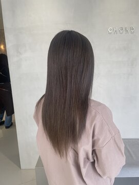 コード(Chord) 【nakajima】サンドベージュ×ロングヘア