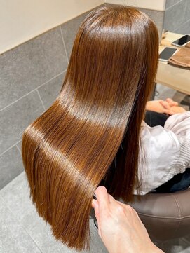 ビスコヘアー(BISCO hair) 髪質改善縮毛矯正×リタッチカラー