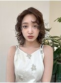 おしゃれパーマレイヤーパーマコテ巻き風パーマパーマヘア