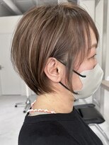 スティロ(stylo)&nbsp;ハイライトカラーグレージュベージュケアブリーチダブルカラー