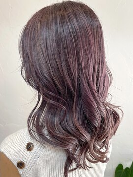 テフ(tefu) ラベンダーカラー×イヤリングカラー