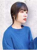 say.アレンジヘアセットパーティーヘア表参道フェイスレイヤー
