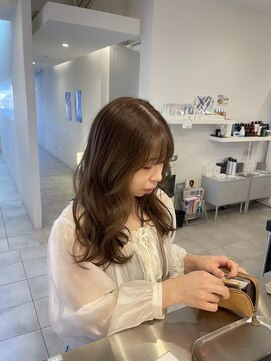 アルジャーノンリトリート(ALGERNON retreat) ブリーチなしミルクティーベージュ【中居史也】