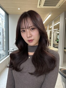 ボタン テンジン(VOTAN tenjin) 顔周りカット/前髪/韓国ヘア/髪質改善/天神韓国ヘア/天神/大名