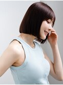 ◯薄めバング短めバングフェイスレイヤーカット切りっぱなし