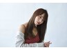 人気No,1【ツヤ美髪カラー】カット+リトーノ髪質改善カラー￥14300→￥13200
