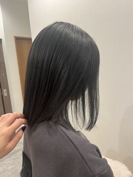 マウ(mau) ボブ　ブルーグレージュ