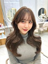 アマトウキョウ アユンチェ(AMA TOKYO×AYUNCHE)&nbsp;韓国スタイル/ナチュラルくびれヘア_くびれ巻き_レイヤーカット