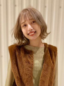 ジオ 国分寺(the O's) 切りっぱなしボブ/エアリーロング/美髪/ピンクブラウン[国分寺]