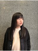 学生ロングヘア