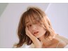[For Tourists] 　cut + Illumina Color for Sheer Shine + MilbonTreatment