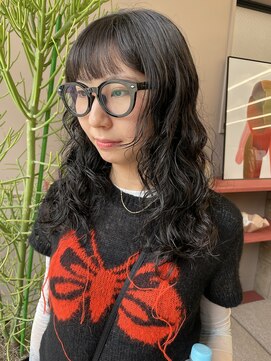 フェンヘアーアイス 中目黒(Fen.hair ici) 大人可愛い透明感カラー似合わせレイヤーパーマ