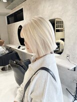 髪屋 紬 ホワイトカラー/抜きっぱなし/シルバー/ブロンド/ホワイト/韓国