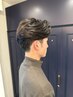 【男性限定】メンズカット+パーマ　￥13200→￥8250