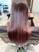 ビスポーク(BESPOKE)&nbsp;髪質改善カラーピンクブラウン