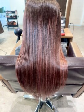 ビスポーク(BESPOKE) 髪質改善カラーピンクブラウン