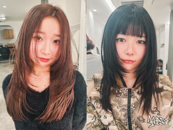 シラフ(SHIRAF)の写真/ワンカールでお洒落に決まるカット◎SHIRAFが人気の理由はカットが上手いから!扱いやすいスタイルに♪