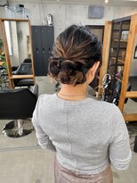 ステラ(stella)&nbsp;シニヨン/およばれヘア/ヘアセット/堺市/北花田