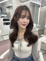 フォンズ(FONS)&nbsp;透明感ショコラブラウン/韓国巻き/顔周りカット/寒色カラー/学割
