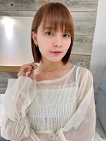 シェノン 表参道(CHAINON)&nbsp;表参道/着物ヘア/ダークアッシュ/ミディアムレイヤーカット/渋谷