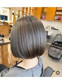 丸みショートボブ