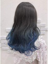 プログレス フレスポ富沢店(PROGRESS) ブルーグラデーションカラー/ブリーチ/デザインカラー