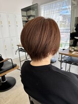 テラス トヨタ(Telasu Toyota)&nbsp;前髪長めのハンサムショートレイヤーカット◎