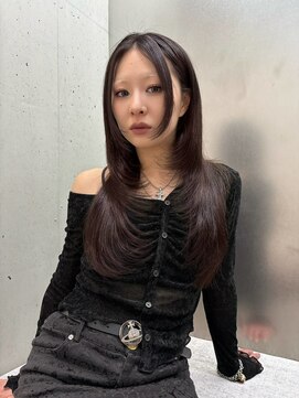 コードライン 知多武豊店(CODE.LINE) 《CODE.LINE》レイヤーカット×暗めカラー