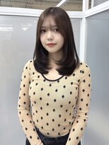 イミュ(IMMU) medium layer × marron beige